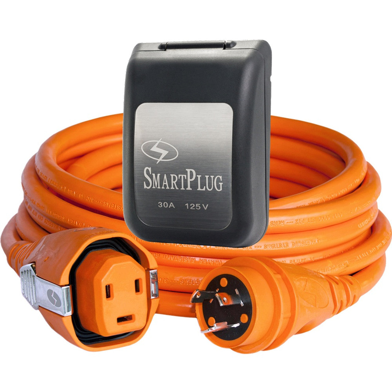 SmartPlug C30503BM30PB 30 Amp Dual Configuration 50' Cordset - Non-Metallic Black Inlet